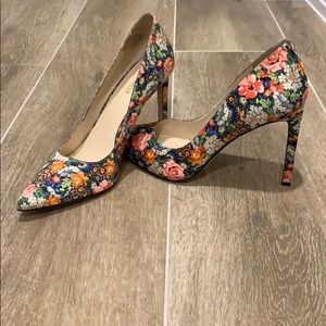 Nine West Tatiana Floral Pumps